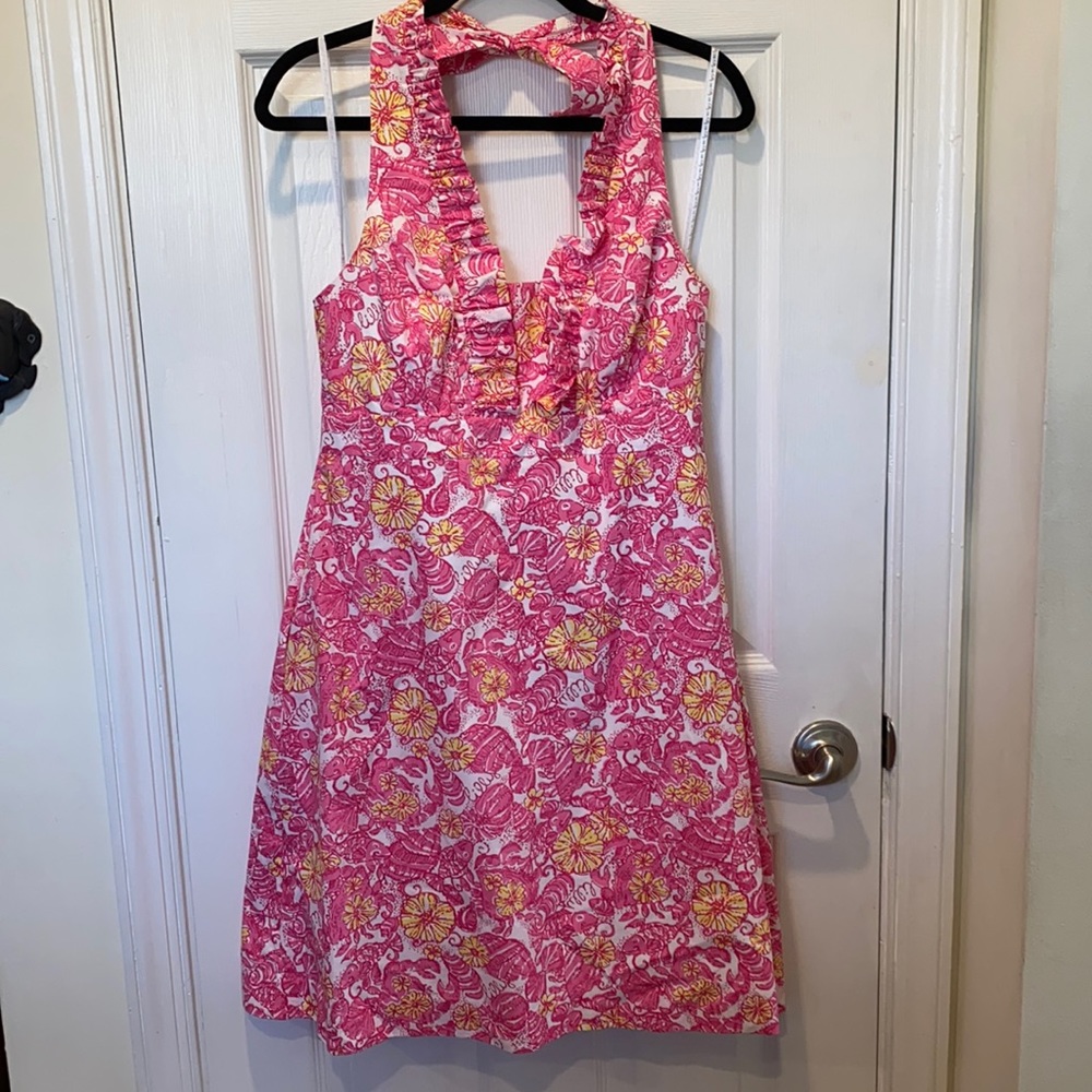 Lilly Pulitzer Lanvin Halter Dress